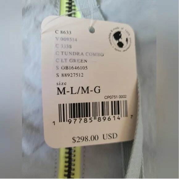 Free People NWT Peace Out Backpack Parachute Parka Windbreaker Jacket size M/L - Picture 10 of 10